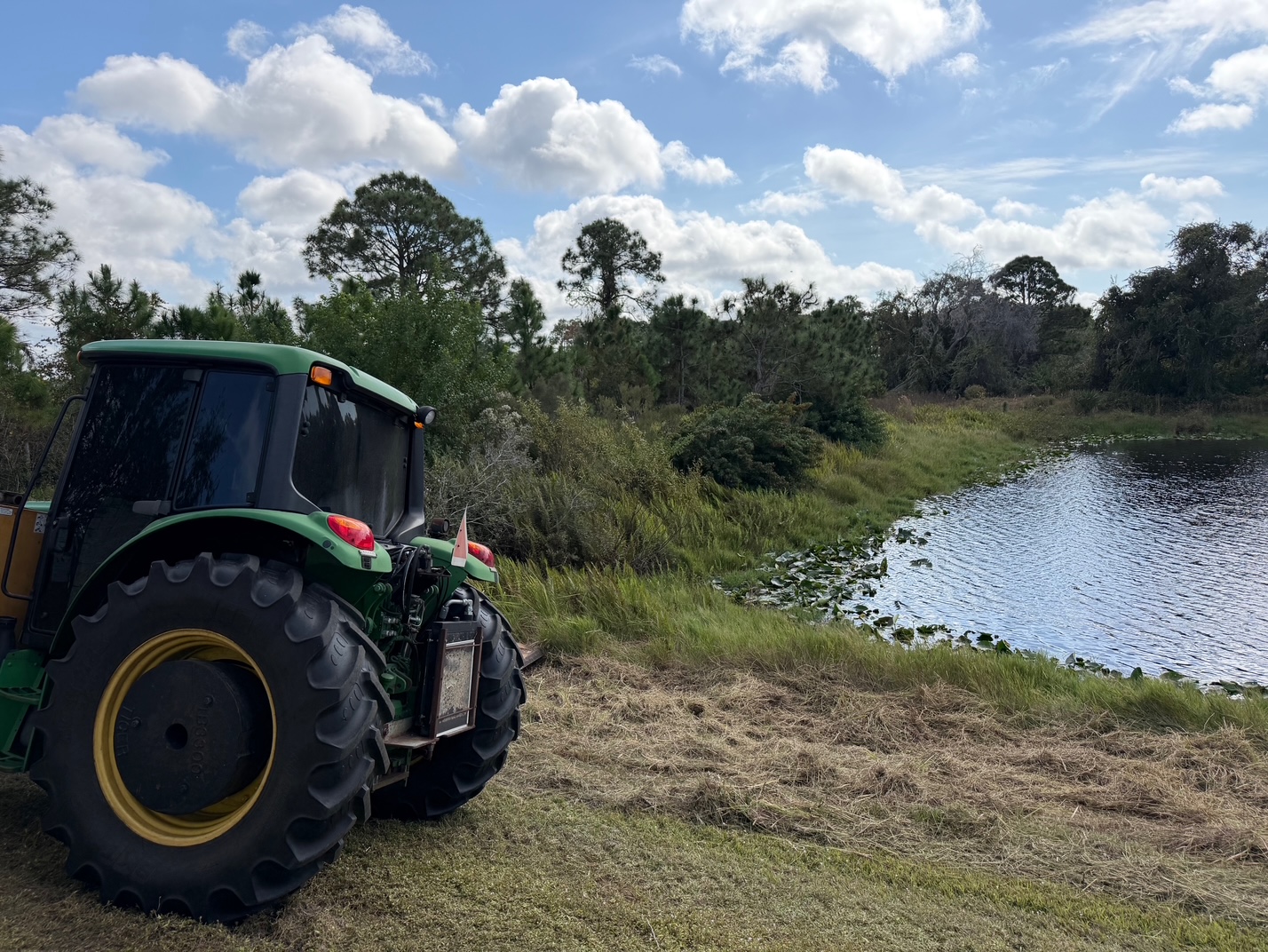 Retention Pond Mowing Service