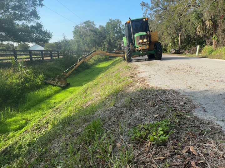 Road Mowing Services by Reynolds Mowing