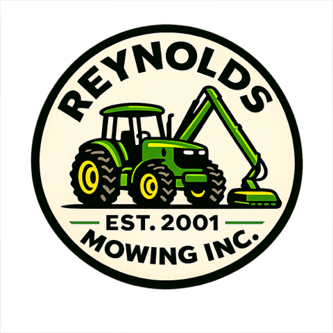 Reynolds Mowing Inc New Logo